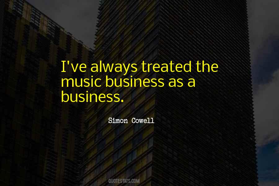 Music Business Quotes #1874130