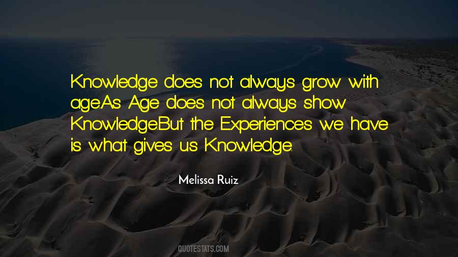 Knowledge Age Quotes #497463