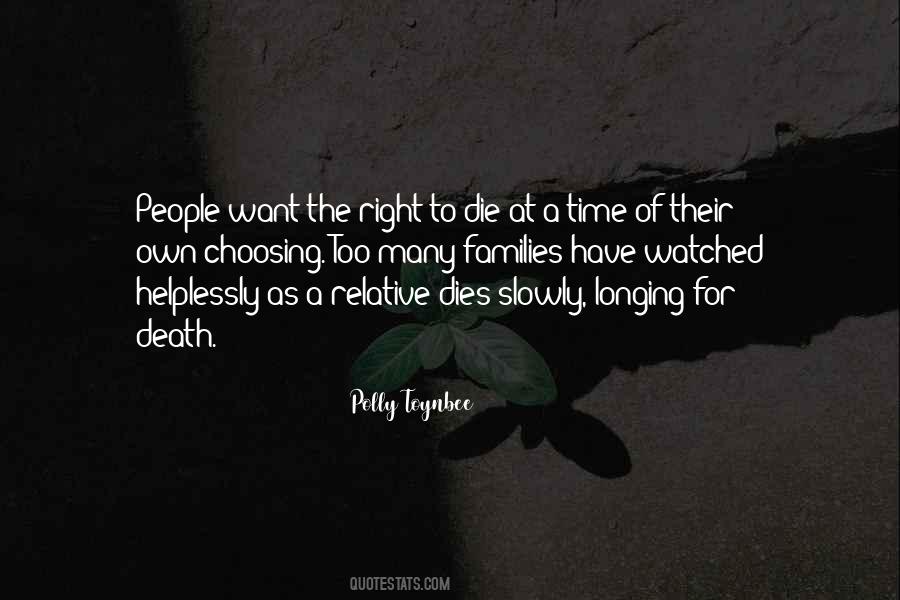 Quotes About Right To Die #277321