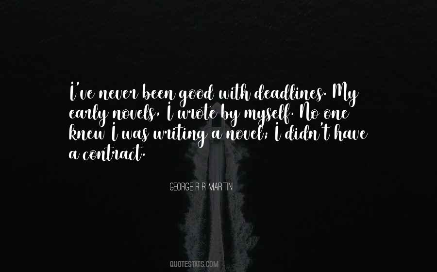 Quotes About Deadlines #1100731