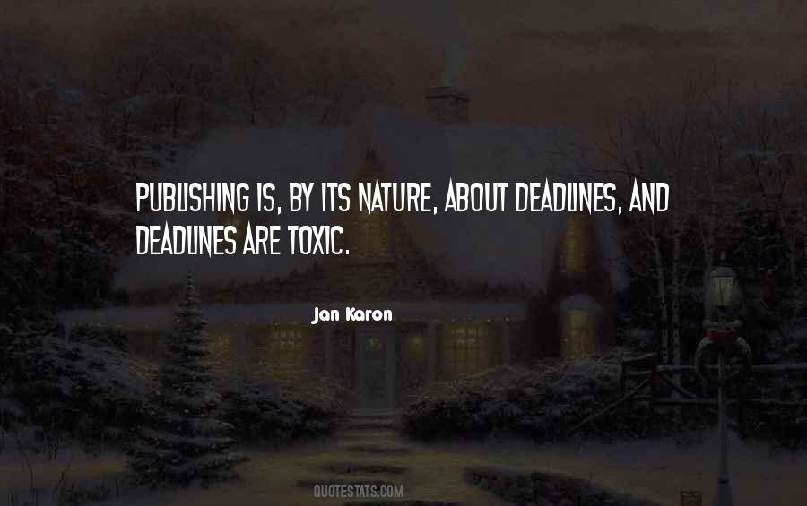 Quotes About Deadlines #930347