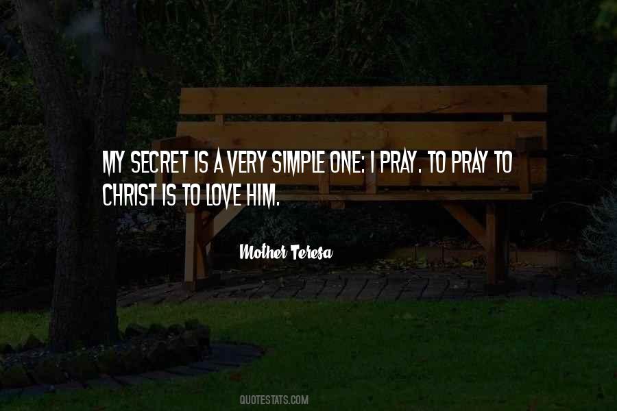 Quotes About My Secret Love #1486191
