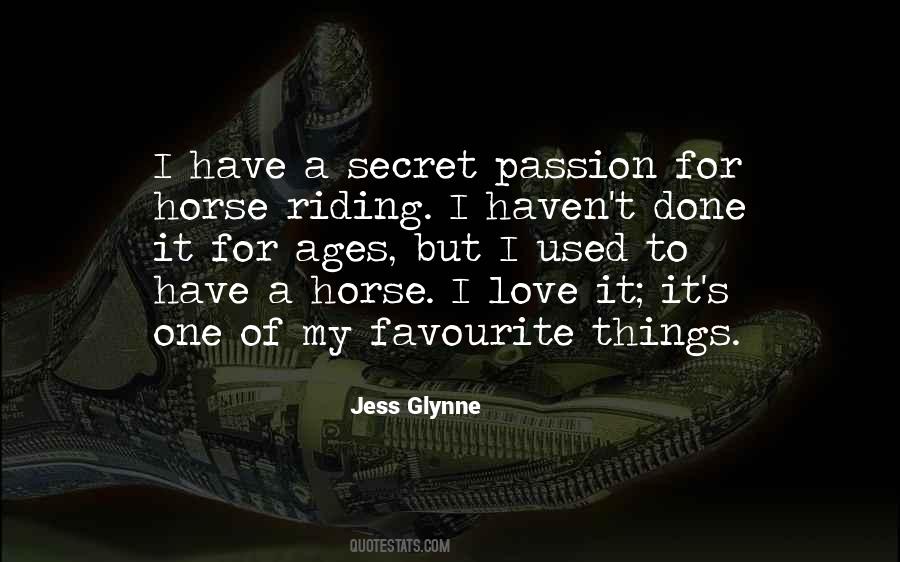 Quotes About My Secret Love #1508441