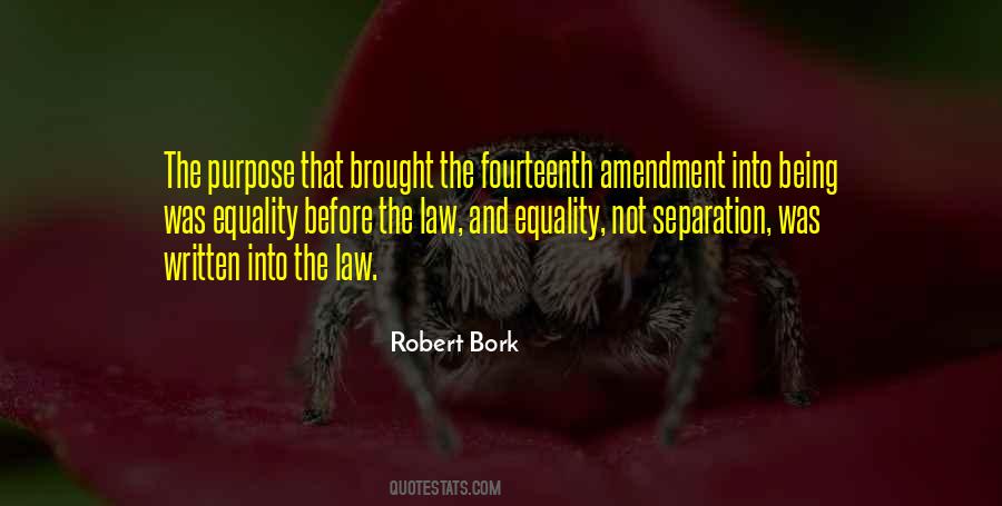 Quotes About Fourteenth Amendment #898967