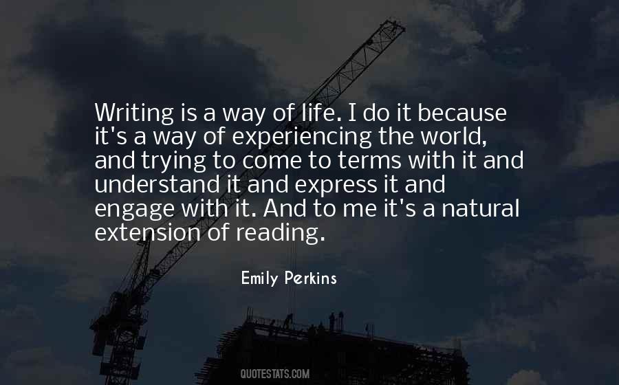 Quotes About Writing And Reading #136199