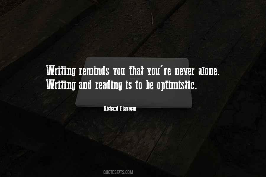 Quotes About Writing And Reading #1677689