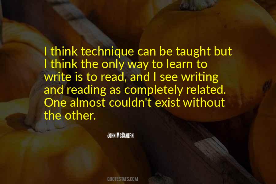 Quotes About Writing And Reading #264784