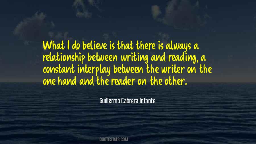 Quotes About Writing And Reading #592224