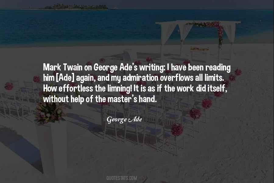 Quotes About Writing And Reading #89461