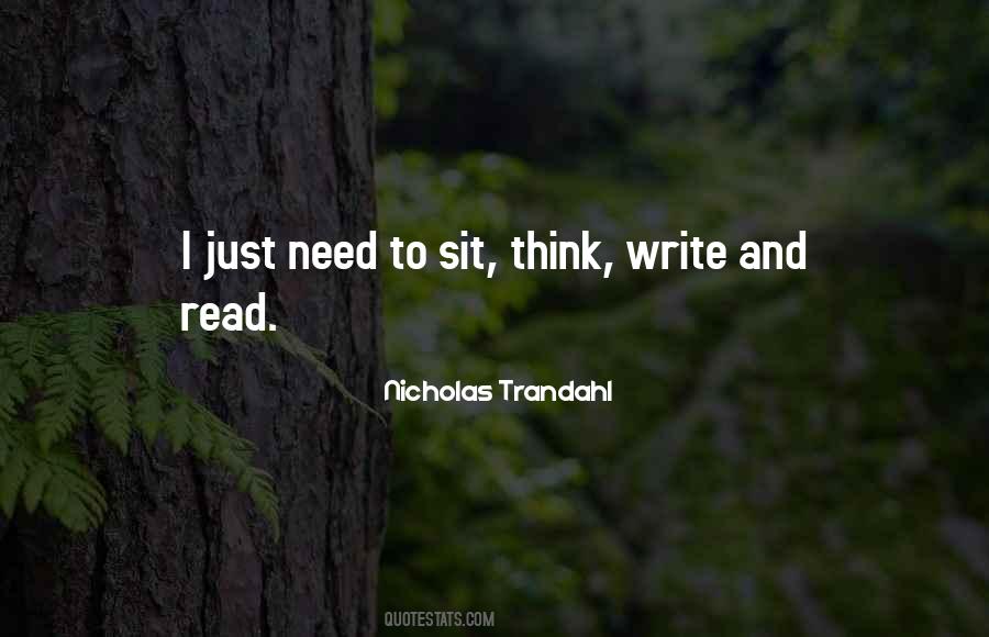 Quotes About Writing And Reading #96607