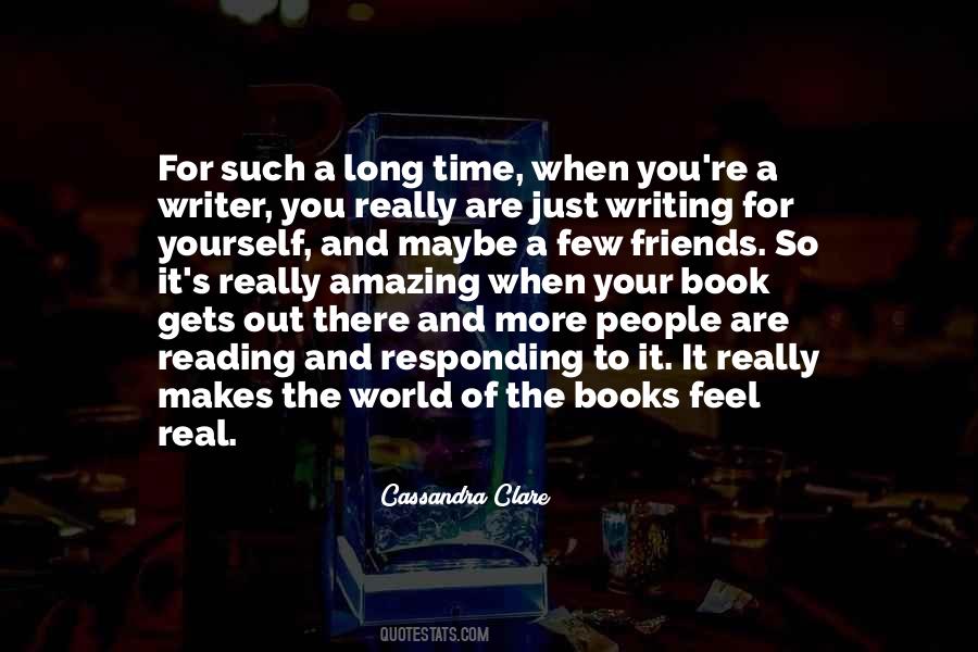 Quotes About Writing And Reading #99549