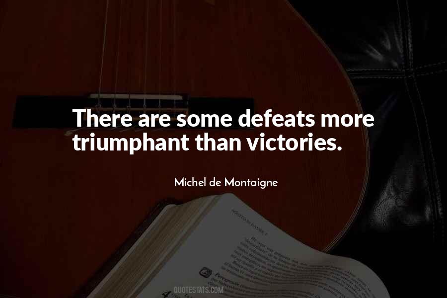 Quotes About Triumphant #1175834