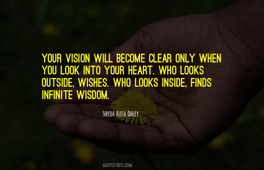 Infinite Vision Quotes #1515961