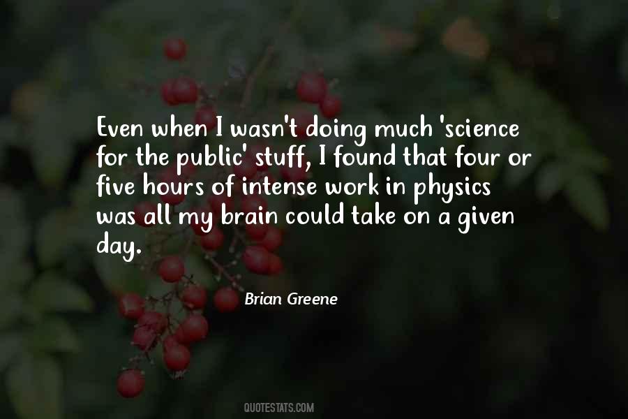 Quotes About Brain Science #758793