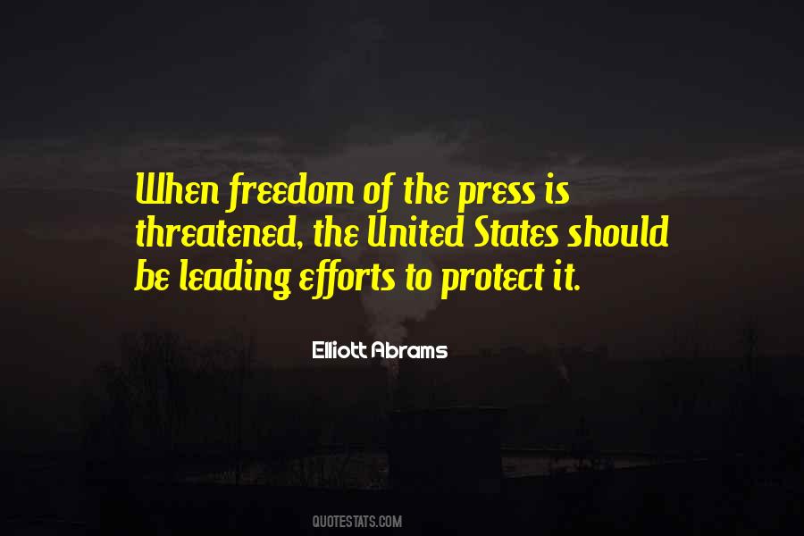 Quotes About Freedom Of The Press #1278857