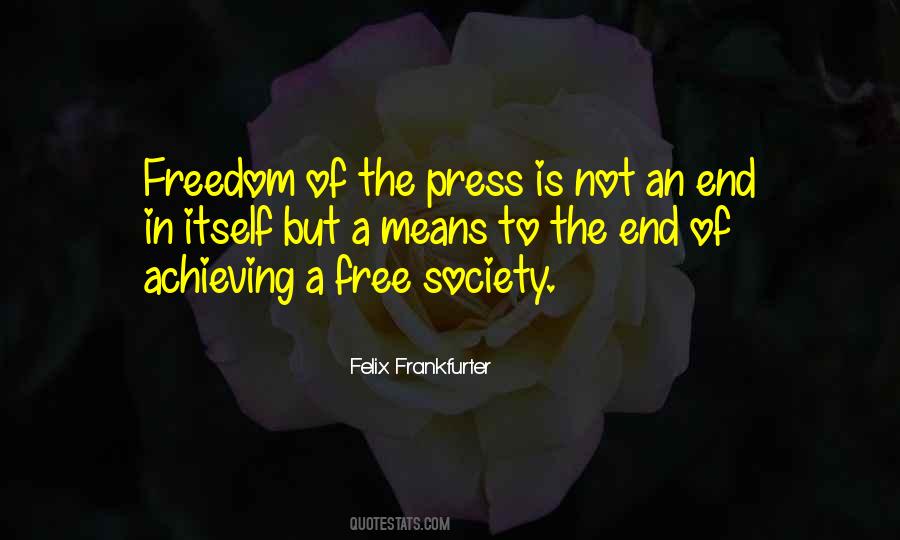 Quotes About Freedom Of The Press #1382021