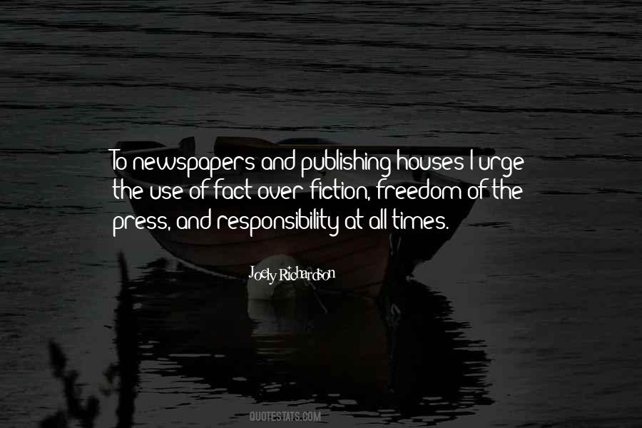 Quotes About Freedom Of The Press #1519620