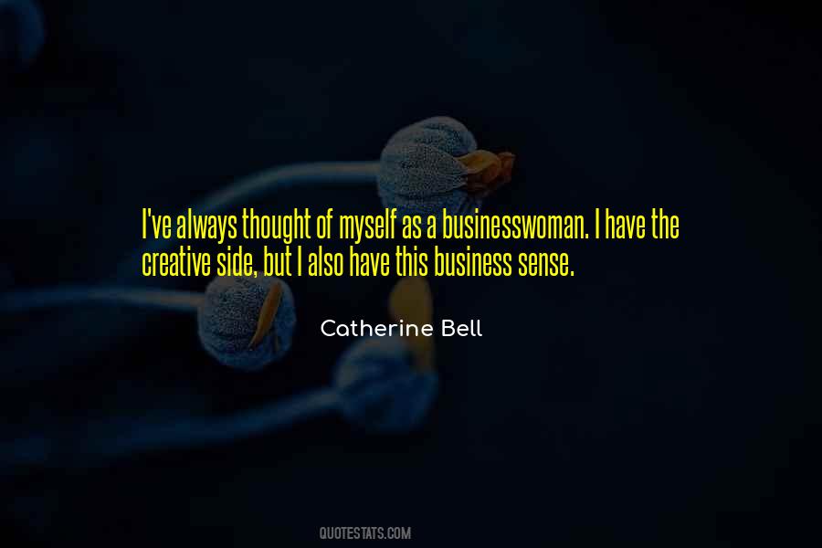 Business Sense Quotes #1636100