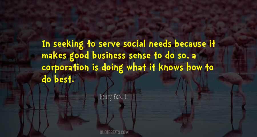 Business Sense Quotes #1804802