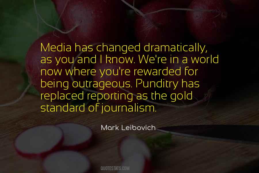 Media Journalism Quotes #1712917