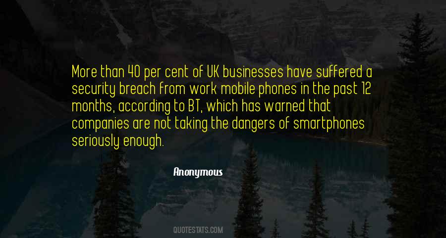 Quotes About Mobile Security #487128