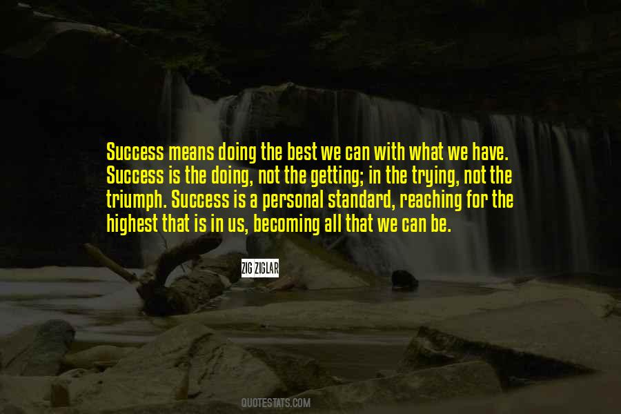 What Success Means Quotes #1136719
