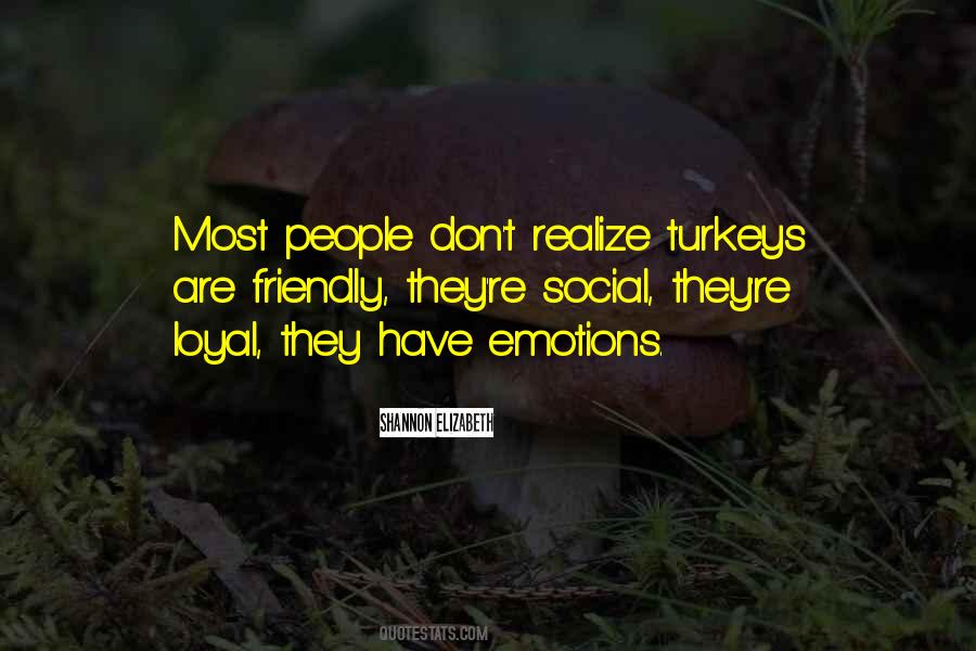 Quotes About Turkeys #1724217