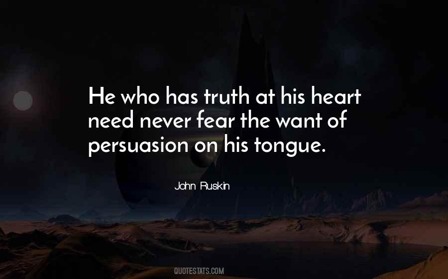 Quotes About Fear Of The Truth #236873