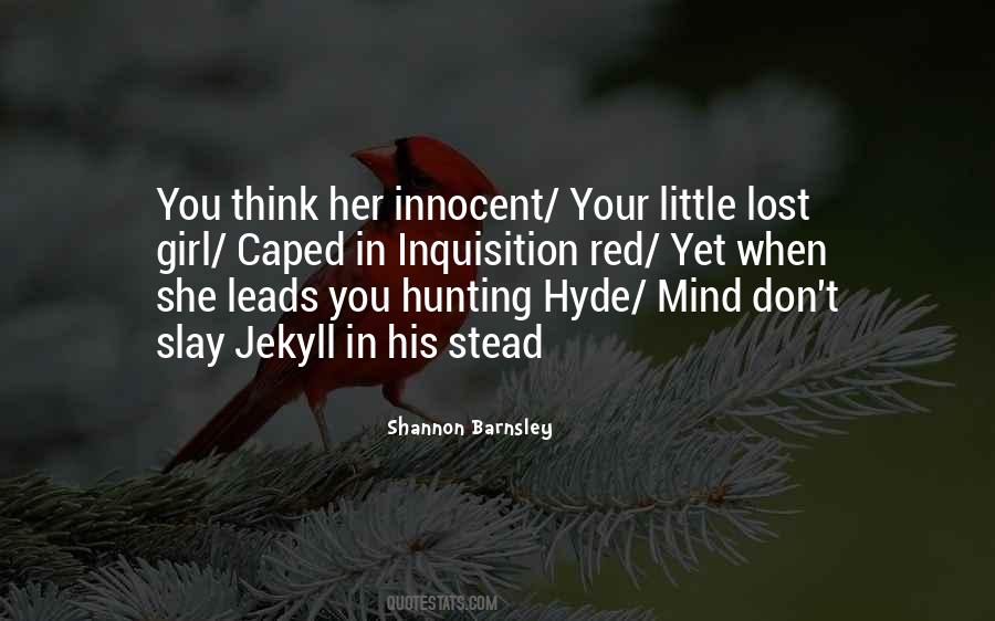 Girl Hunting Quotes #1842368