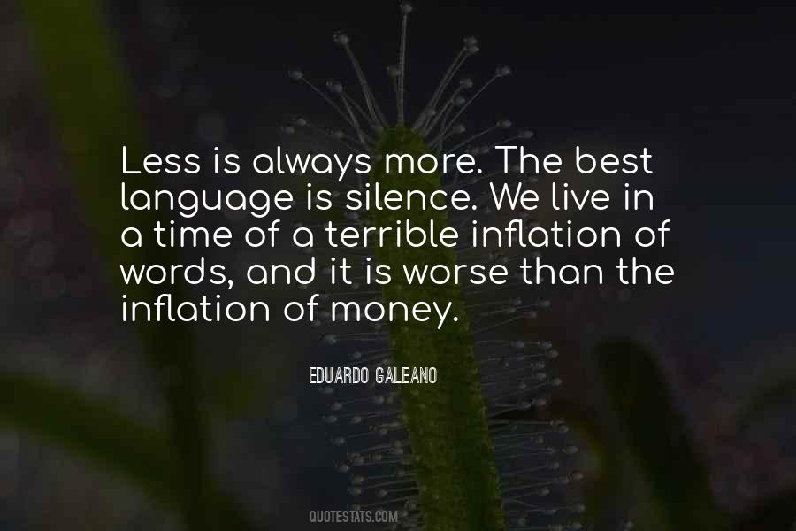 Quotes About Words And Silence #284173