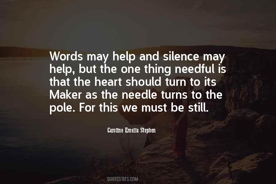 Quotes About Words And Silence #6949