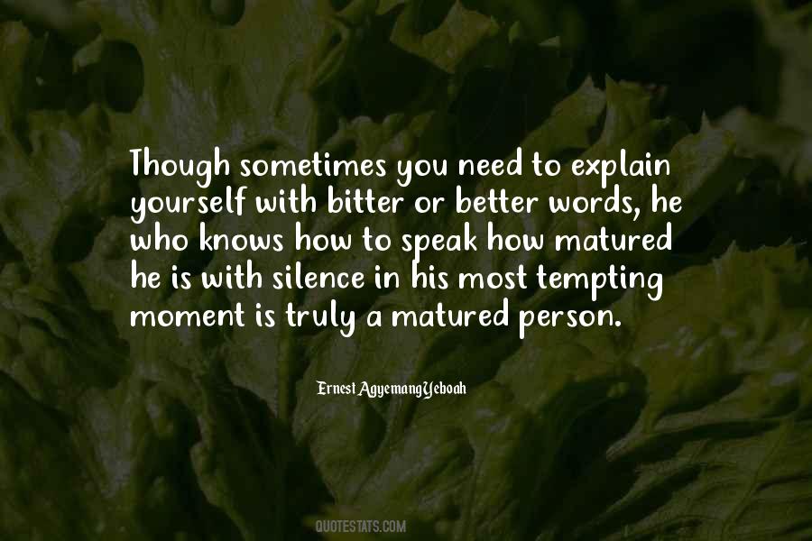 Quotes About Words And Silence #694977