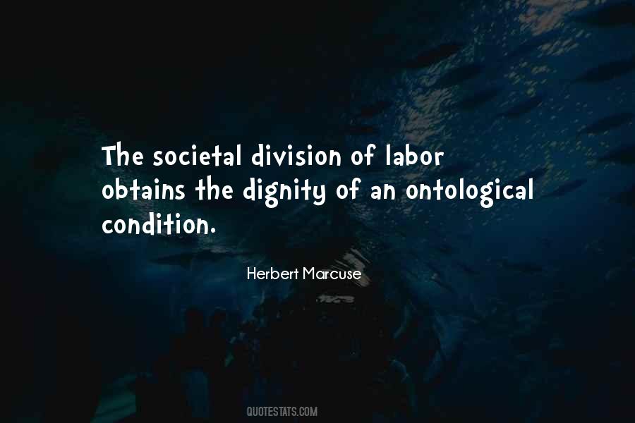 Quotes About Division Of Labor #1254991