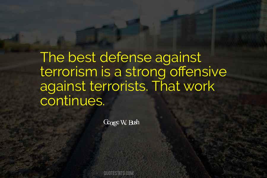 Best Defense Quotes #500686