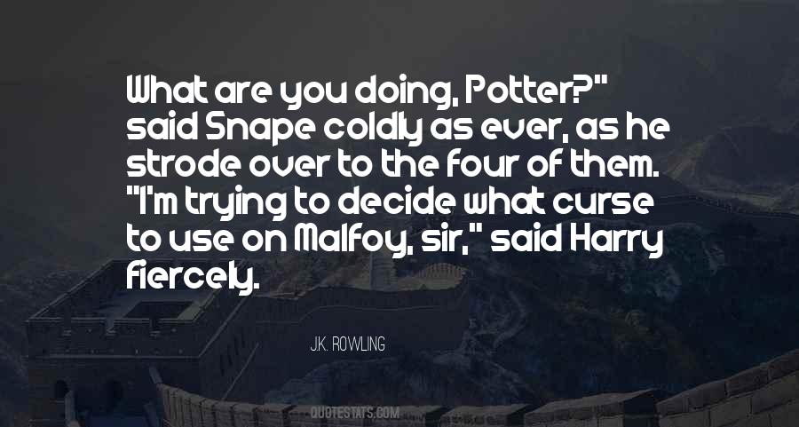 Quotes About Malfoy #922743