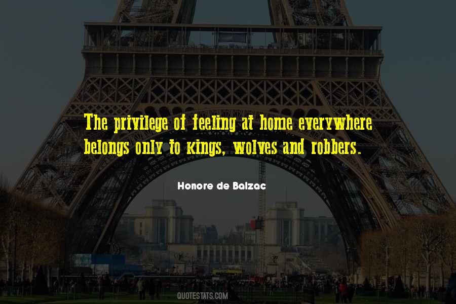 Feeling At Home Quotes #1285801