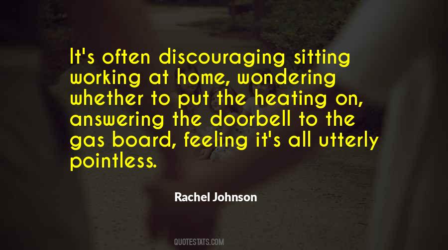 Feeling At Home Quotes #1316855