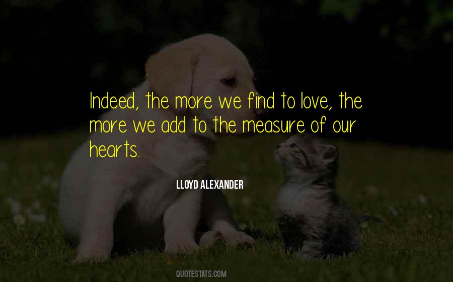 Quotes About Love Without Measure #206193
