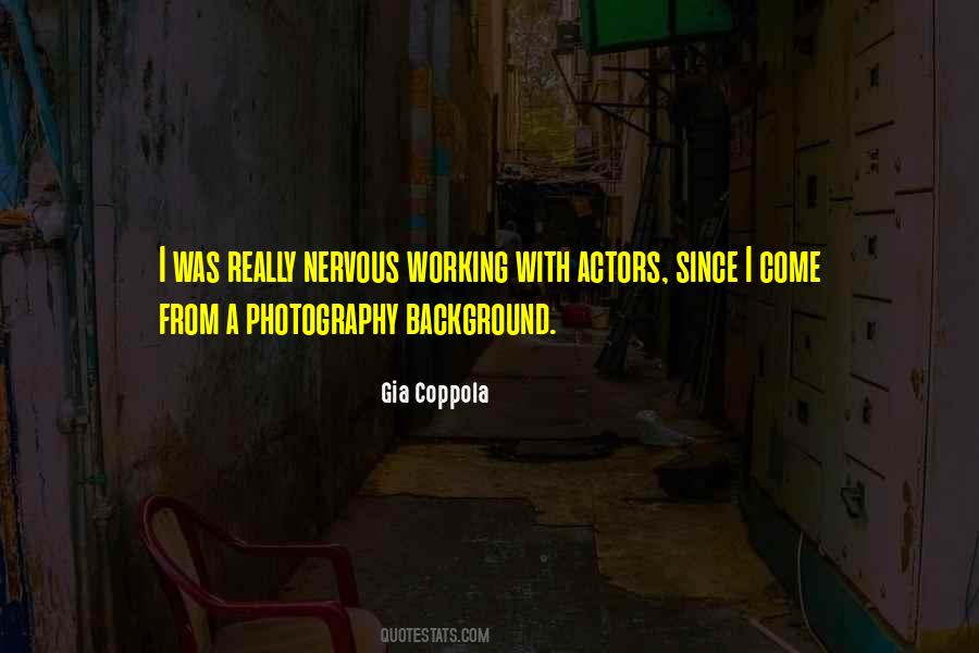 Quotes About Background Actors #1384240