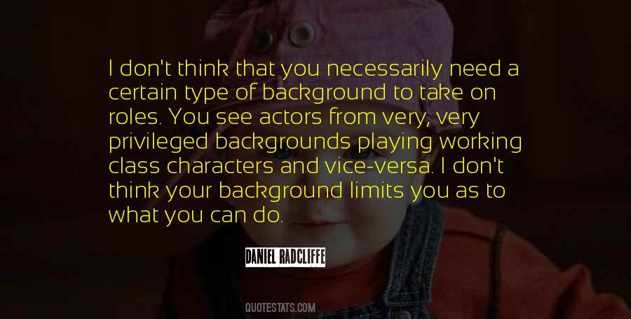 Quotes About Background Actors #232646