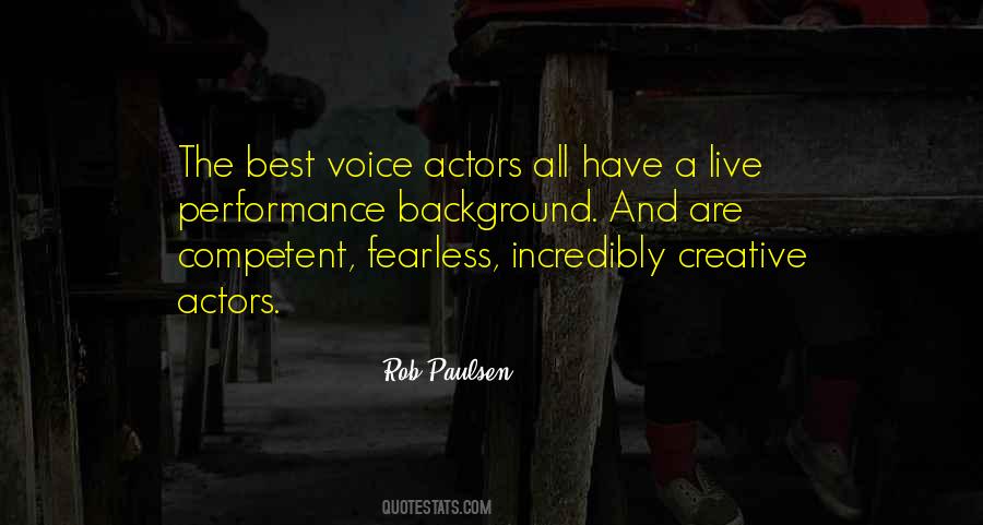 Quotes About Background Actors #372786