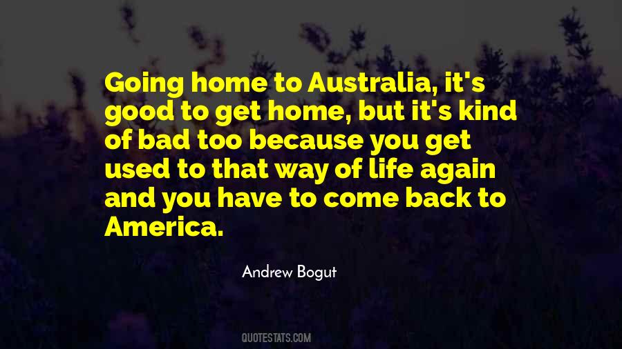 Quotes About Going Home Again #369509