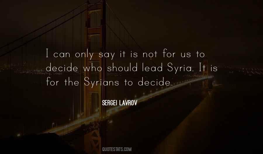 Quotes About Syrians #997753