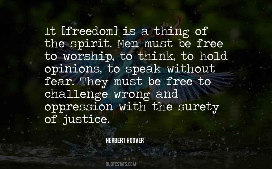 Quotes About Freedom To Speak #1280628