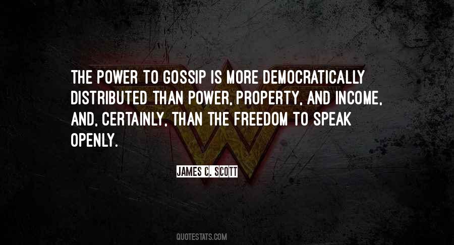 Quotes About Freedom To Speak #1806194