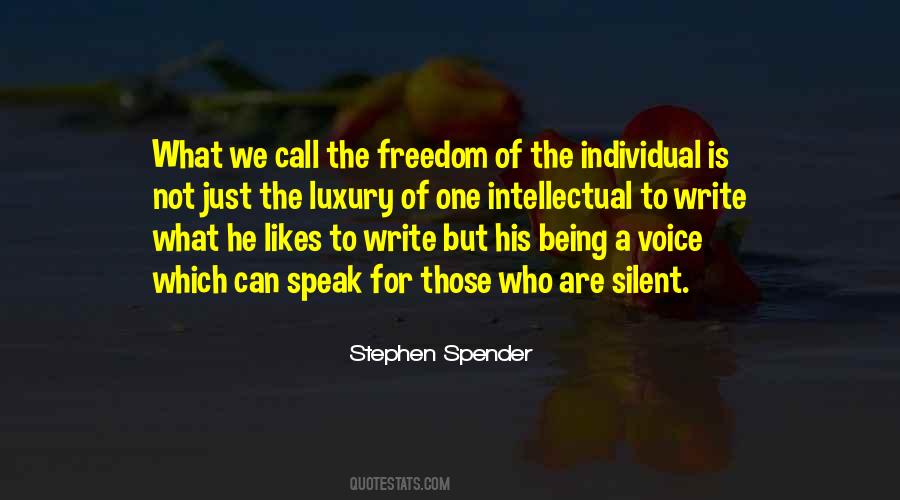Quotes About Freedom To Speak #415225