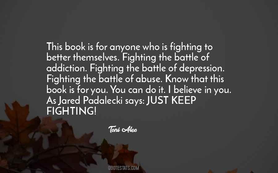 Quotes About Keep Fighting #1212901