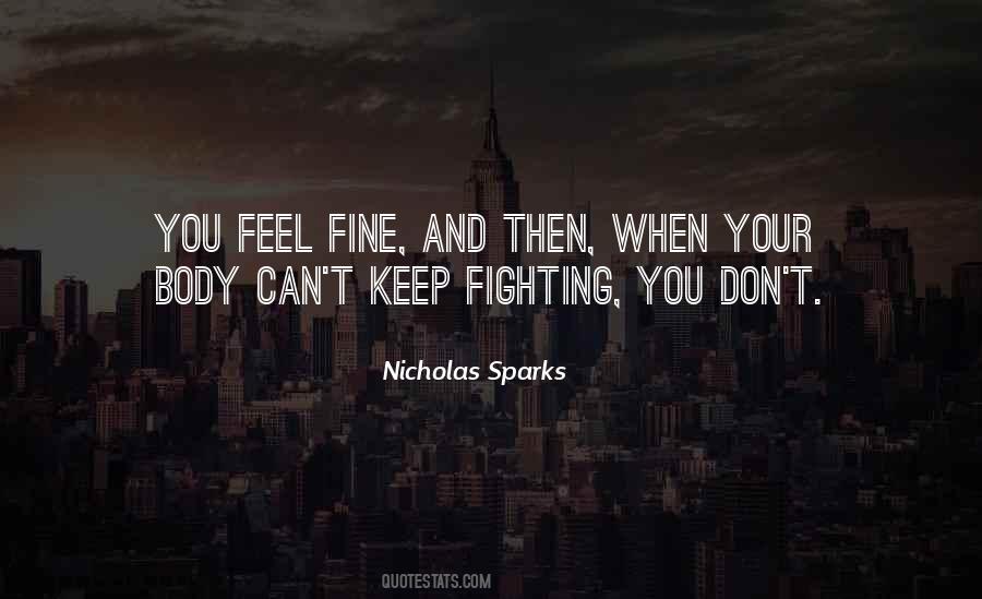 Quotes About Keep Fighting #601359