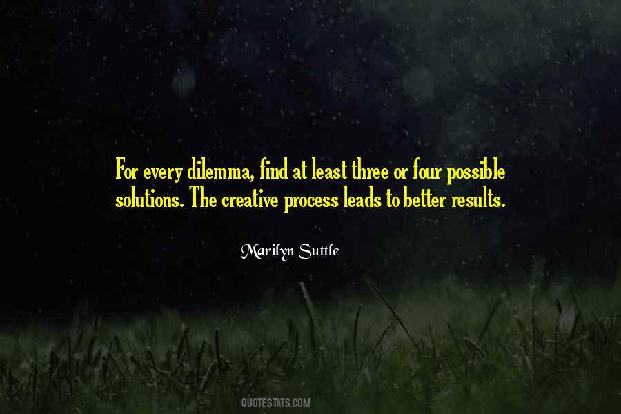 Quotes About Creative Solutions #1271701