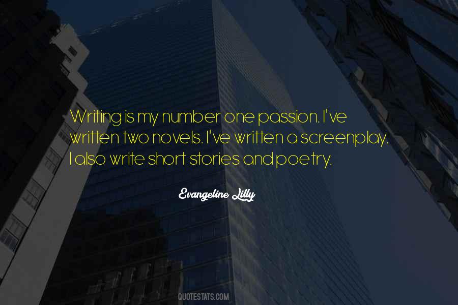 Quotes About Screenplay Writing #1467012